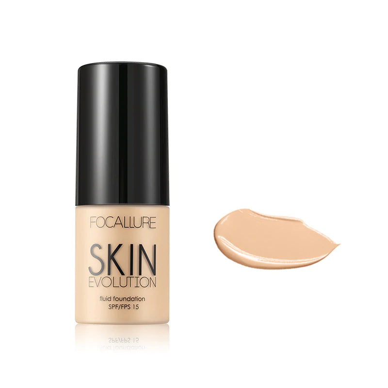 FOCALLURE Skin Evolution SPF 15+ Foundation #03 WARM IVORY