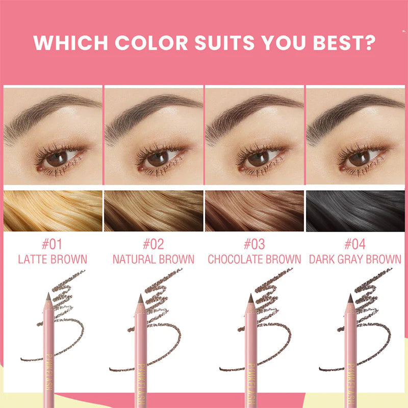 PINKFLASH Emoji Eyebrow Pencil #04 Dark Gray Brown