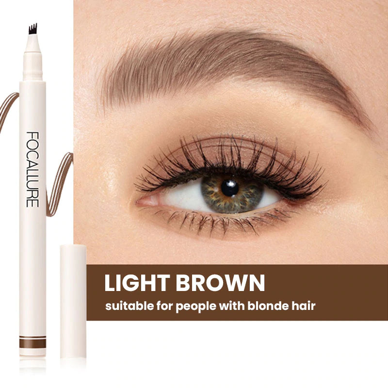 FOCALLURE Fluffmax Forked Brown Pen #2 LIGHT BROWN