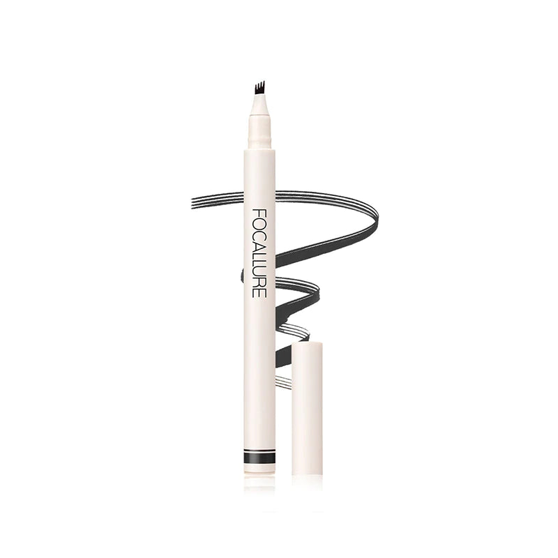 FOCALLURE Fluffmax Forked Brown Pen #1 NATURAL GRAY
