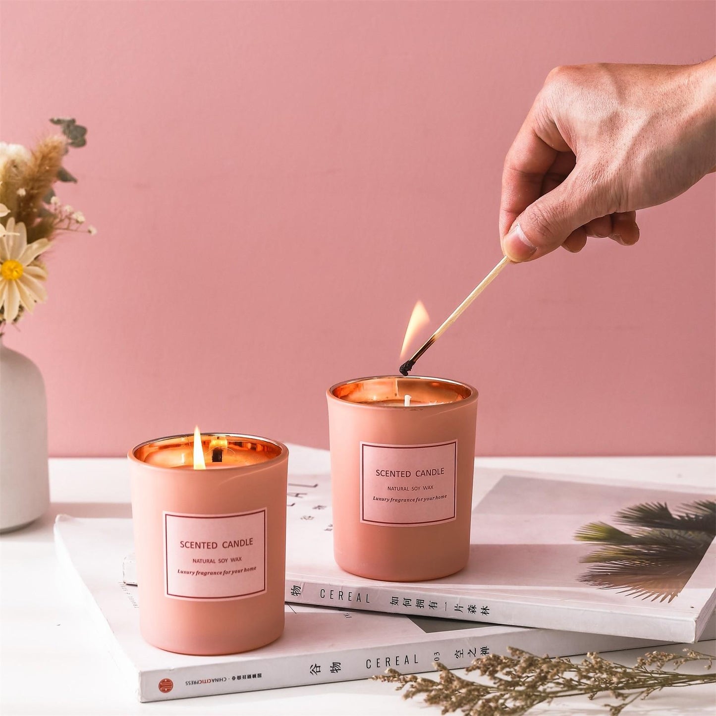 PRIMEBEAUTY Soy Scented Candle Gift Box