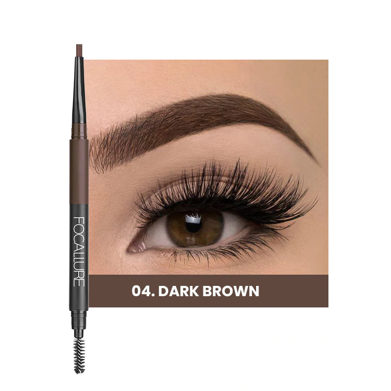 FOCALLURE Triple Action Auto Brow Pen #02 Rufous