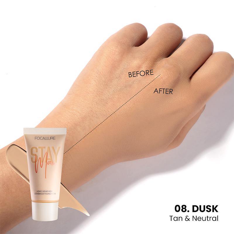 FOCALLURE Staymax Lasting Matte Foundation #08 DUSK