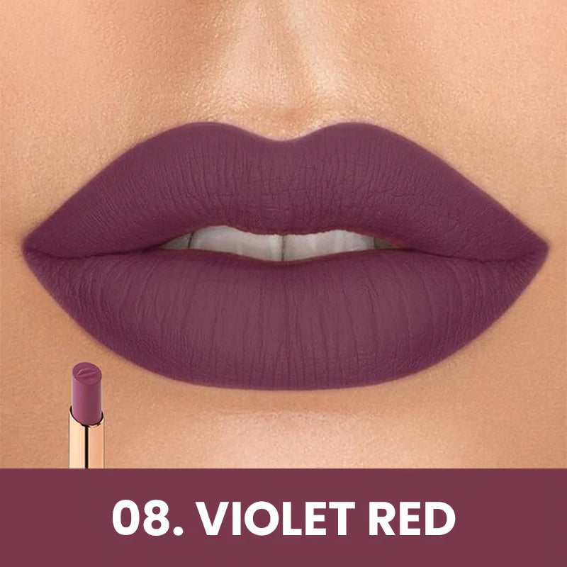 STAGENIUS Lasting Matte Lipstick #08 Violet Red