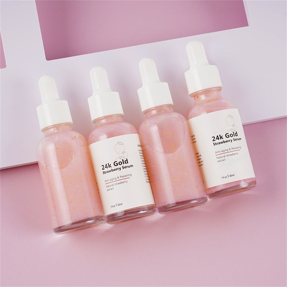 LIYALAN 24k Gold Strawberry Complex Serum