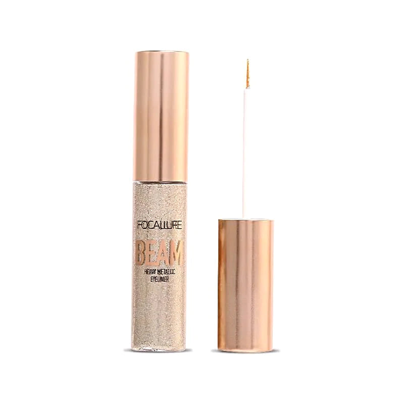 FOCALLURE Beam Liquid Glitter Eyeliner #01 Platinum