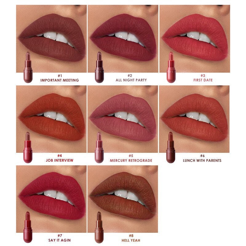 FOCALLURE Capsule Velvet Matte Lipstick #07 SAY IT AGAIN