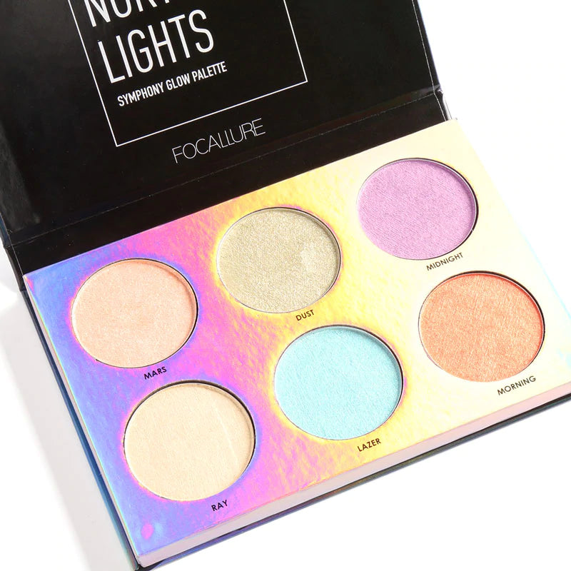 FOCALLURE Northern Lights® Highlighter Palette