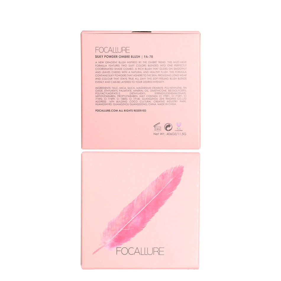 FOCALLURE Ombre® Silky Powder Blush #05 GLITZ