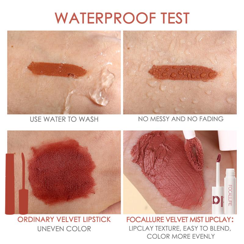 FOCALLURE Velvet Matte Lip Clay #302