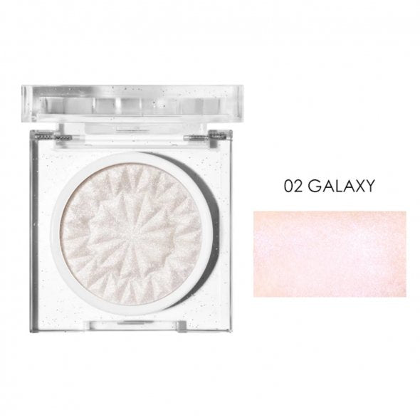 FOCALLURE Diamond Glow® Pearlescent Highlighters #02 GALAXY