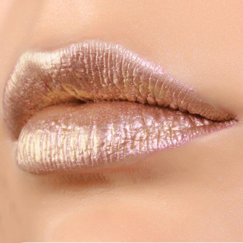 FOCALLURE Chameleon Metallic Liquid Lipstick #12 AMBER