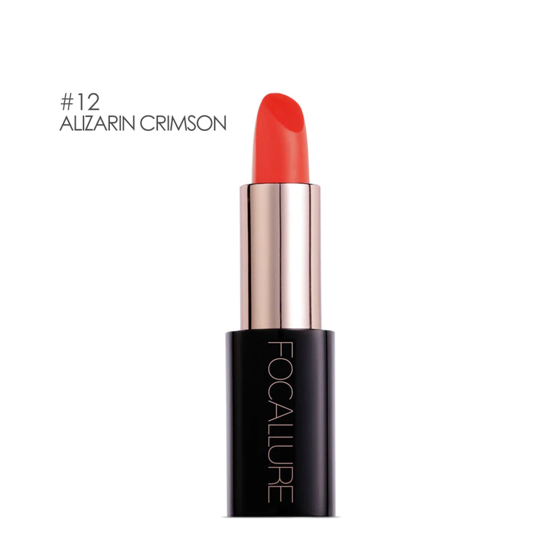 FOCALLURE Lacquer Lipstick #12 ALIZARIN CRIMSON