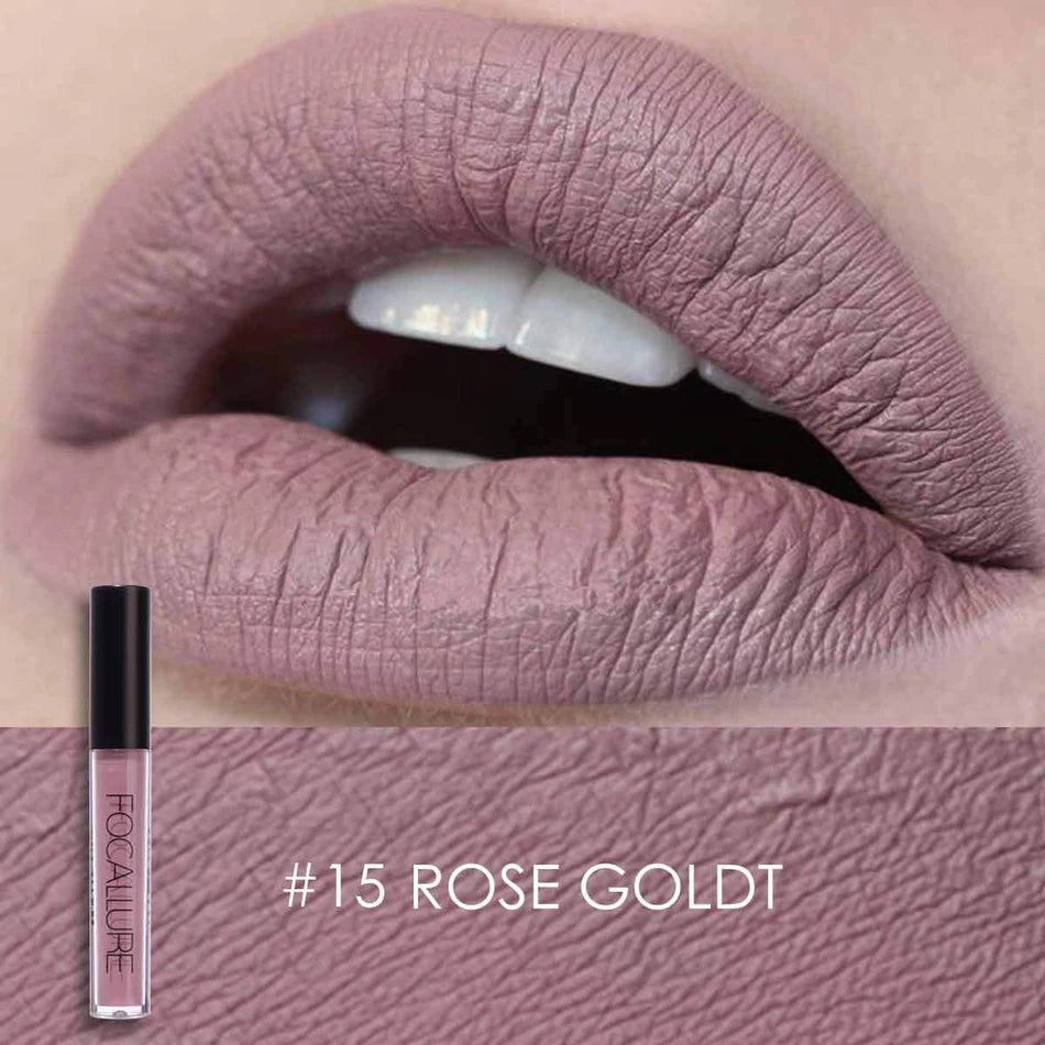 FOCALLURE Ultra Chic Lips Matte Lipstick #15 ROSE GOLD