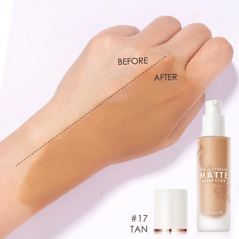 FOCALLURE Full Coverage Matte Foundation