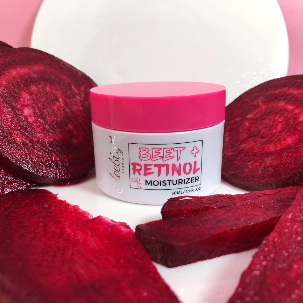 SLEEBTY BEAUTY Beet + Retinol Nightly Firming Cream