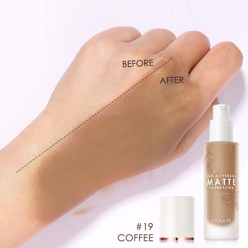 FOCALLURE Full Coverage Matte Foundation
