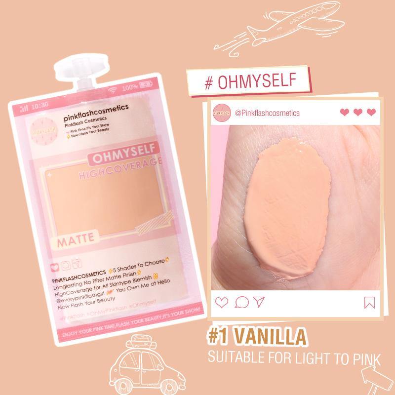 PINKFLASH Oh Myself Matte Foundation Sachet