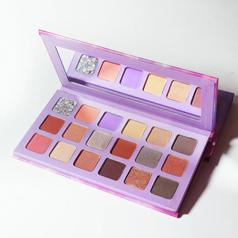 LIYALAN Galaxy 18 Colour Eyeshadow Palette