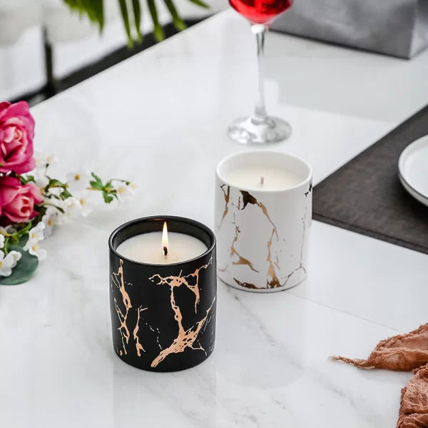 PRIMEBEAUTY Exquisite Marble Candle