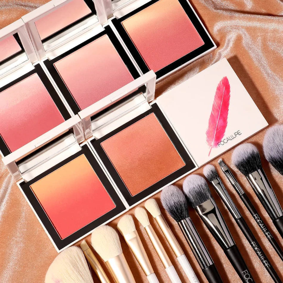 FOCALLURE Ombre® Silky Powder Blush #03 TEQUILA SUNRISE