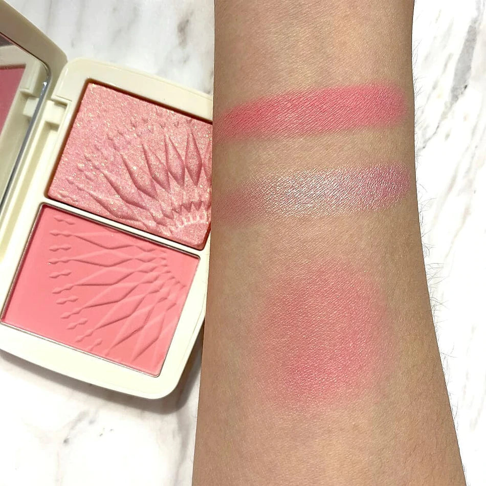 FOCALLURE Sunkissed® Monochromatic Blush Duo #02 BARBIE SHY