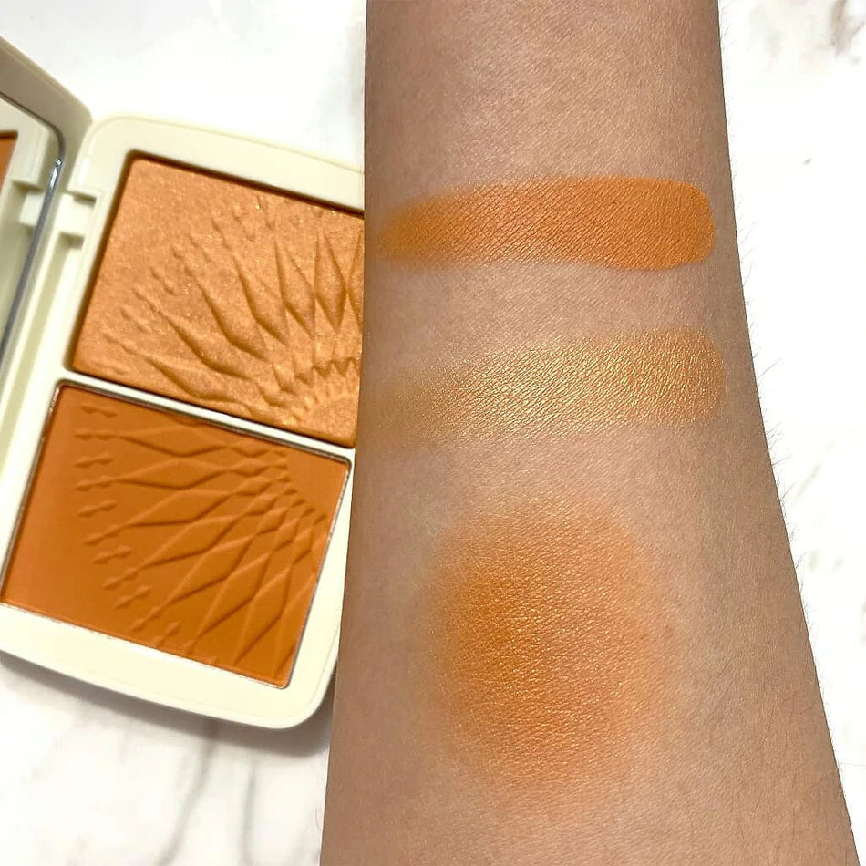 FOCALLURE Sunkissed® Monochromatic Blush Duo #04 ANTELOPE CANYON