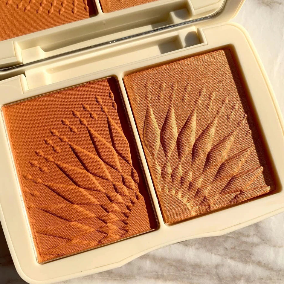 FOCALLURE Sunkissed® Monochromatic Blush Duo #04 ANTELOPE CANYON