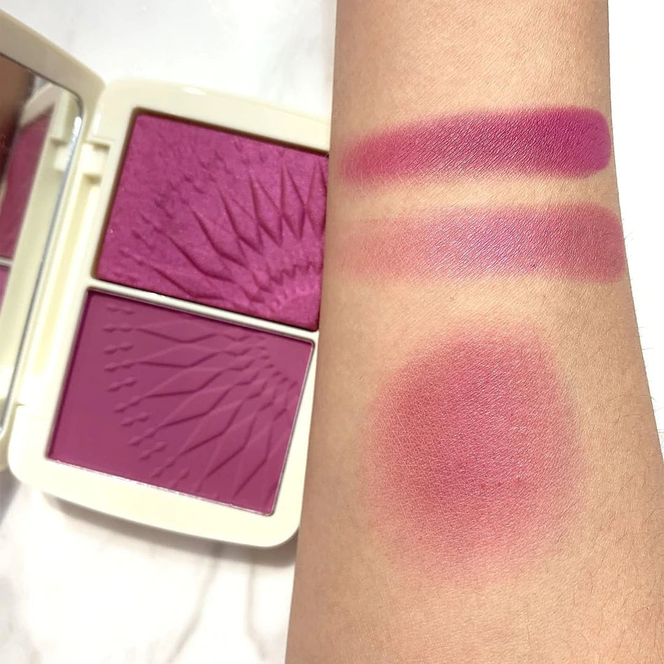 FOCALLURE Sunkissed® Monochromatic Blush Duo #07 VIOLET GARDEN