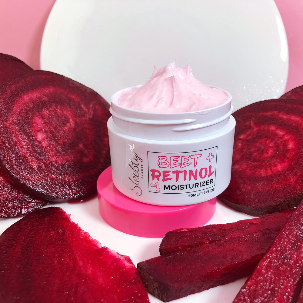 SLEEBTY BEAUTY Beet + Retinol Nightly Firming Cream