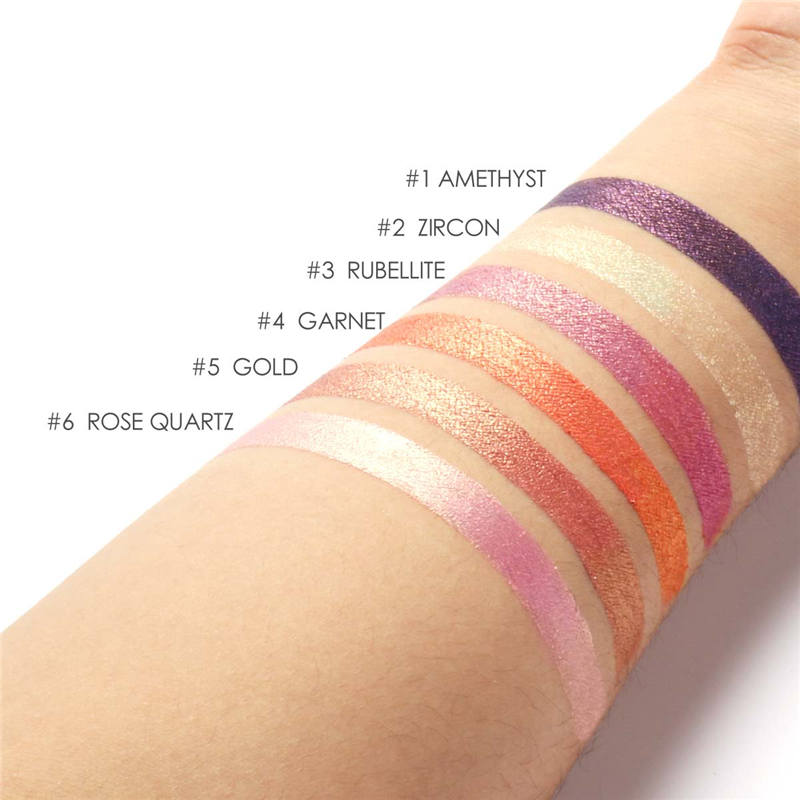 FOCALLURE Chameleon Metallic Liquid Lipstick #12 AMBER