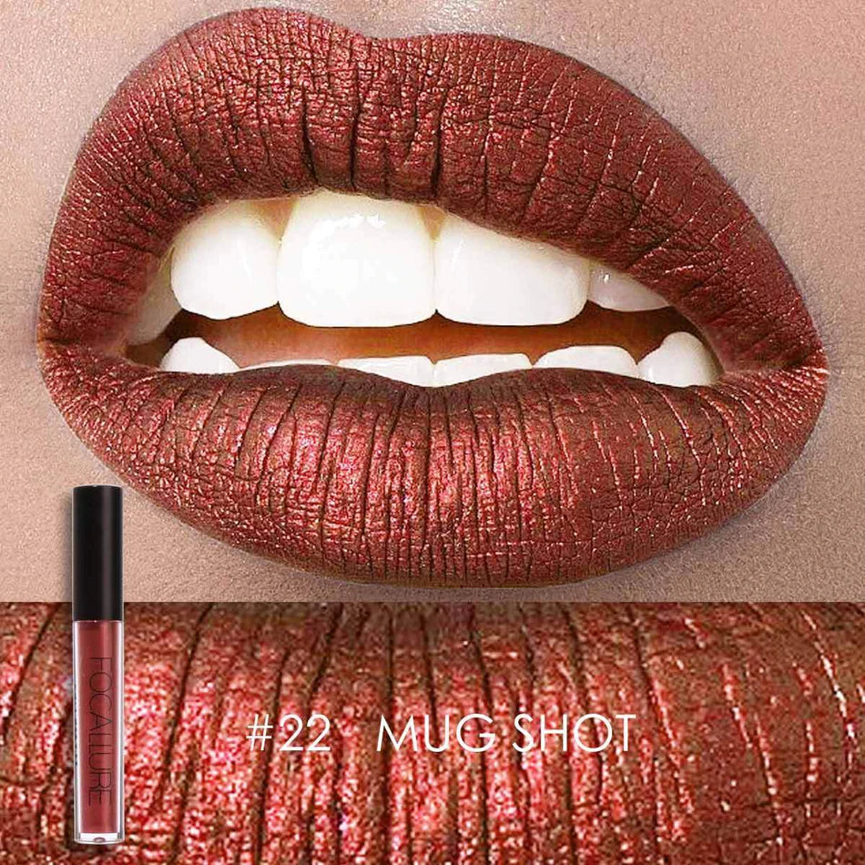 FOCALLURE ultra-Chic Metallic Liquid Lipstick