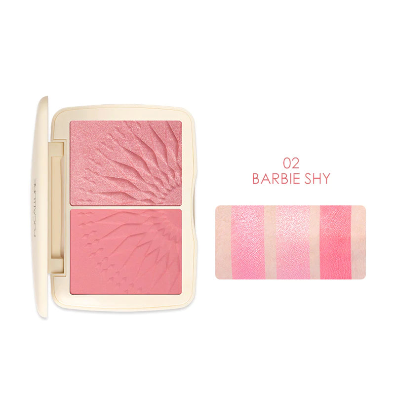 FOCALLURE Sunkissed® Monochromatic Blush Duos