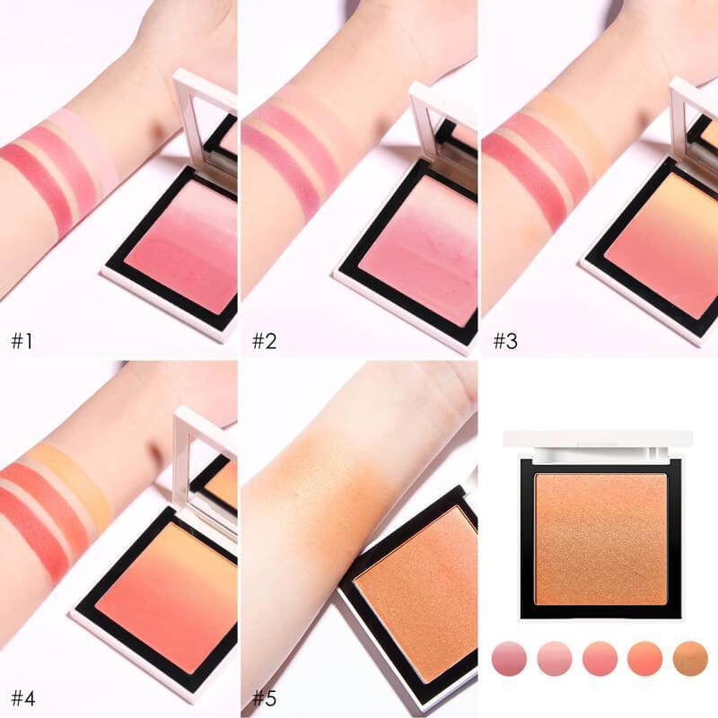 FOCALLURE Ombre® Silky Powder Blush #03 TEQUILA SUNRISE