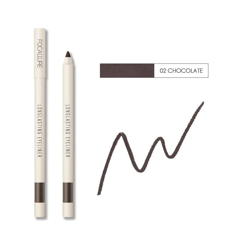 FOCALLURE Lasting Gel Eyeliner Pencil #02 Chocolate