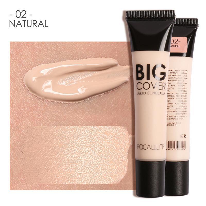 FOCALLURE Big Cover® Liquid Concealer #02 NATURAL