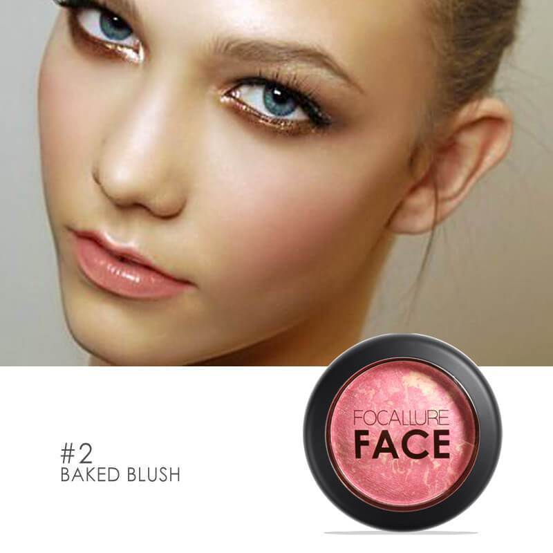 FOCALLURE Face® Baked Blush #02