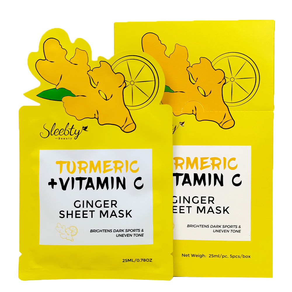 SLEEBTY Turmeric + Vitamin C Sheet Mask