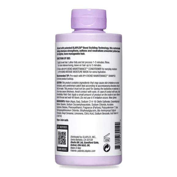 OLAPLEX No.4P Blonde Enhancer Toning Shampoo