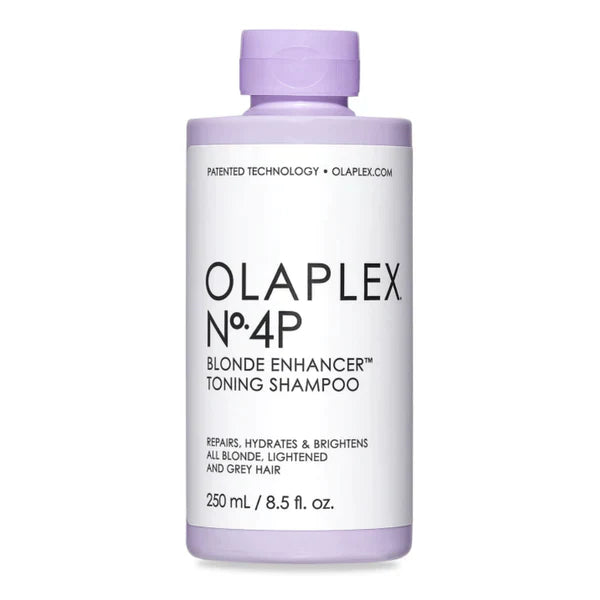 OLAPLEX No.4P Blonde Enhancer Toning Shampoo and No.5 Conditioner 250ml Bundle