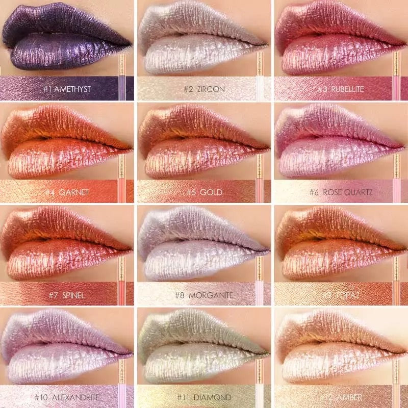 FOCALLURE Chameleon Metallic Liquid Lipsticks