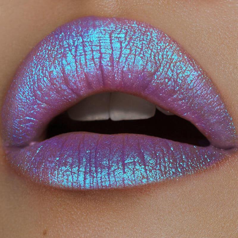 FOCALLURE Luxe Metallic Liquid Lipstick #35 DELIRIUM PURPLE