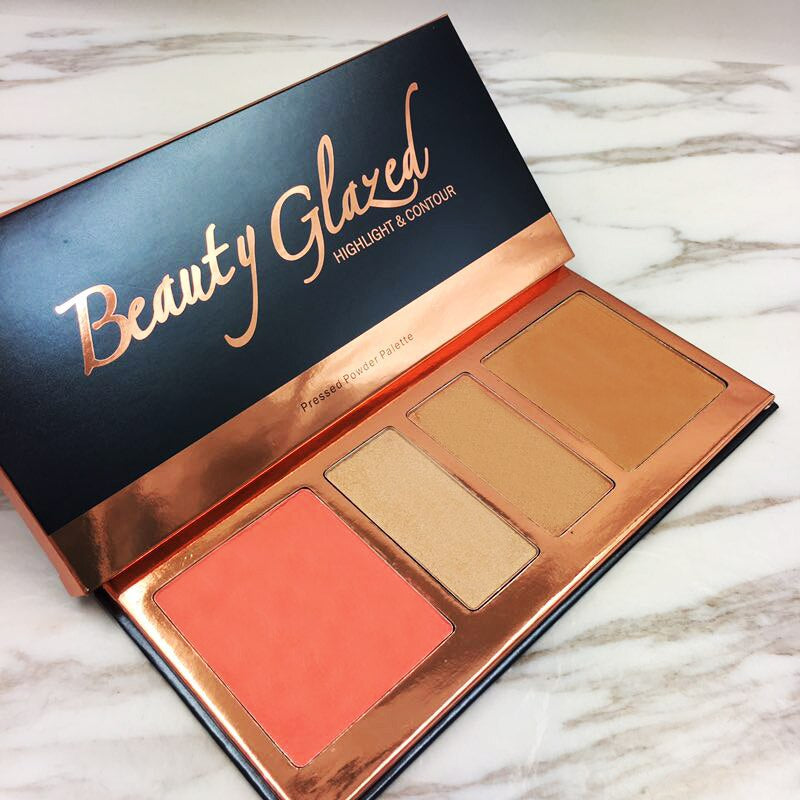 Beauty Glazed 4 in 1 “Contour and highlight” Palette
