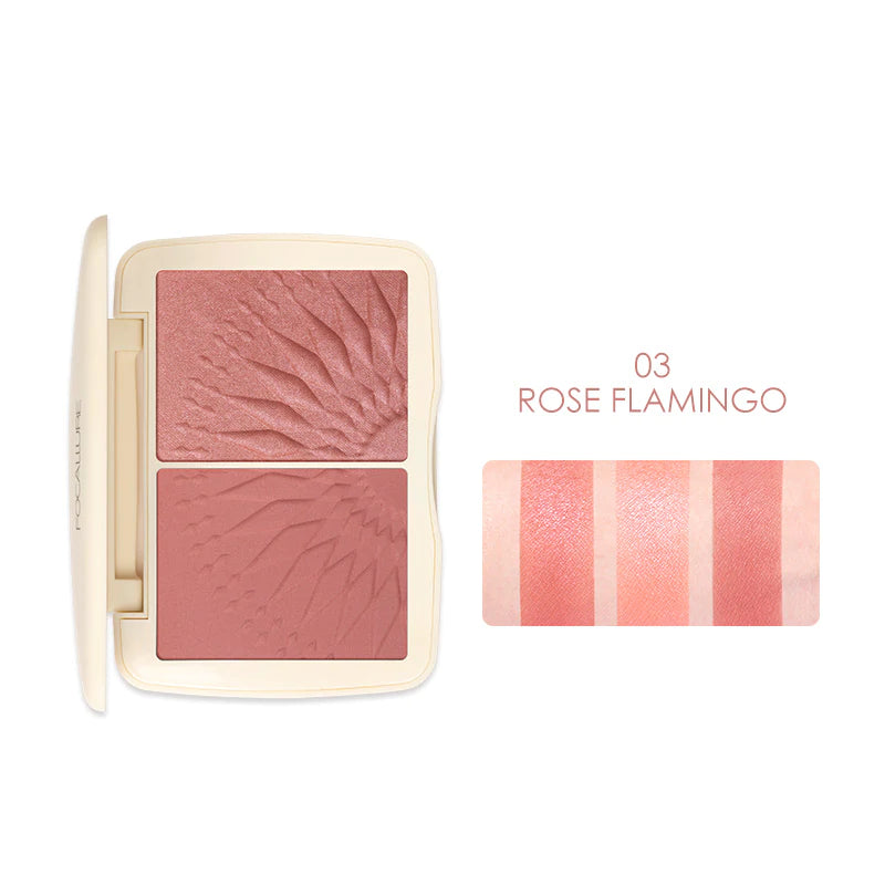 FOCALLURE Sunkissed® Monochromatic Blush Duos