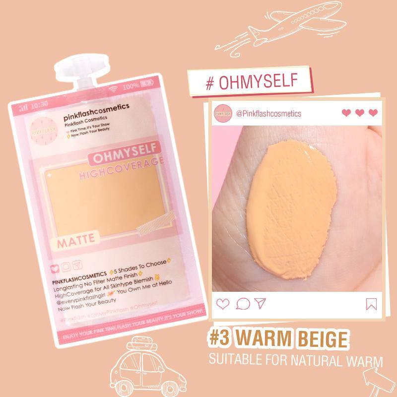 PINKFLASH Oh Myself Matte Foundation Sachet