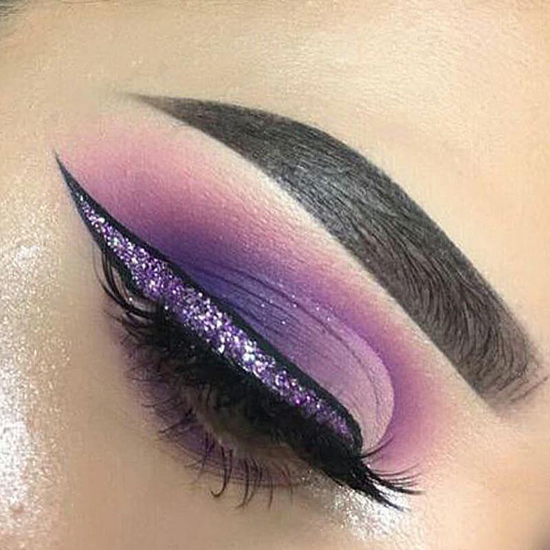 FOCALLURE Beam Liquid Glitter Eyeliner #04 Amethyst