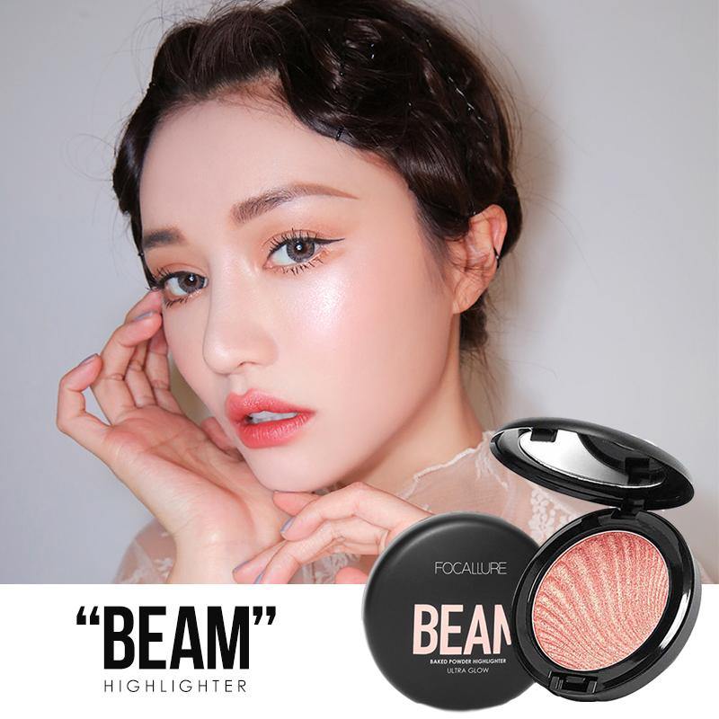 FOCALLURE Beam® Ultra Glow Highlighter #01 Pink Steam