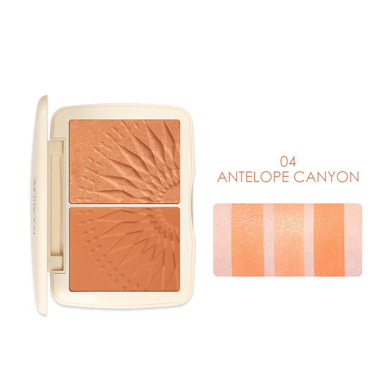 FOCALLURE Sunkissed® Monochromatic Blush Duos