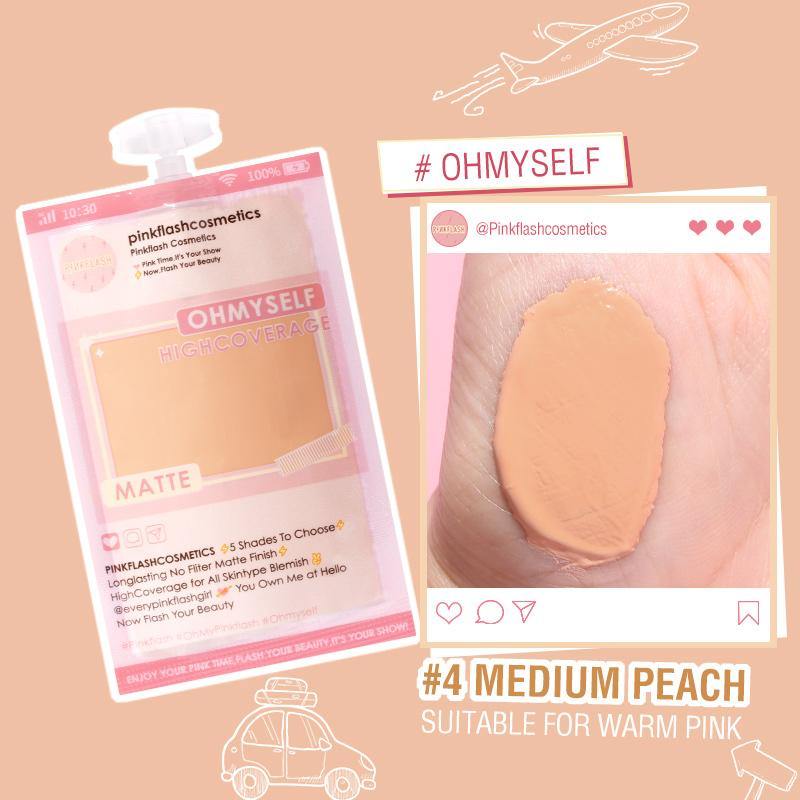 PINKFLASH Oh Myself Matte Foundation Sachet