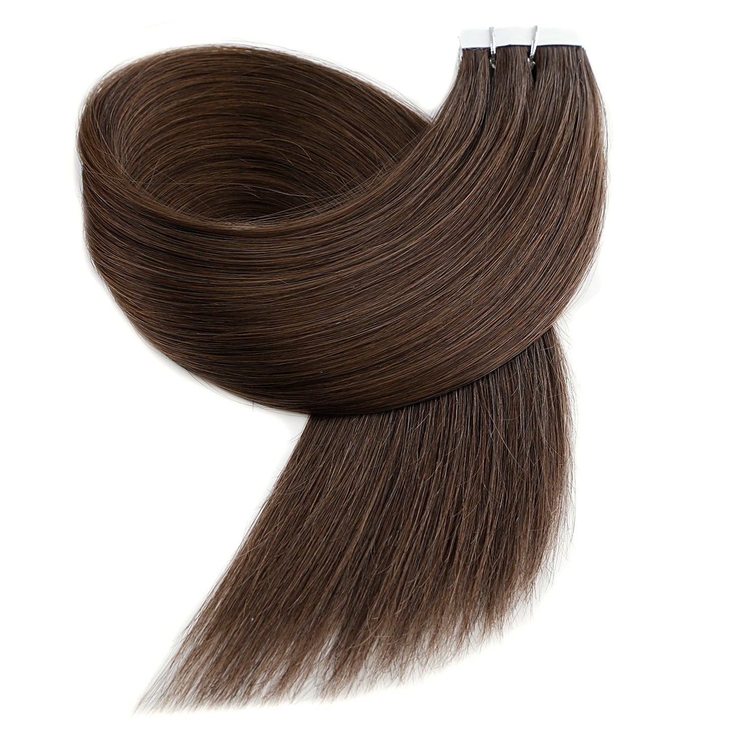 LITE Tape Extensions #6 Light Chestnut Brown (50 Grams)